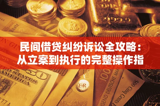 北京民间借贷纠纷诉讼全攻略：从立案到执行的完整操作指南