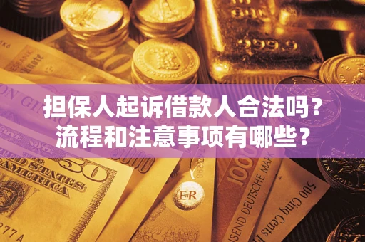 北京担保人起诉借款人合法吗？流程和注意事项有哪些？