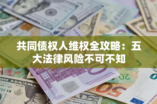 北京共同债权人维权全攻略：五大法律风险不可不知