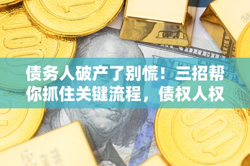 北京债务人破产了别慌！三招帮你抓住关键流程，债权人权益不再缩水