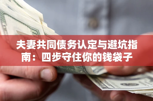 北京夫妻共同债务认定与避坑指南：四步守住你的钱袋子