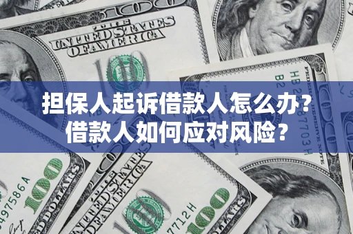北京担保人起诉借款人怎么办？借款人如何应对风险？