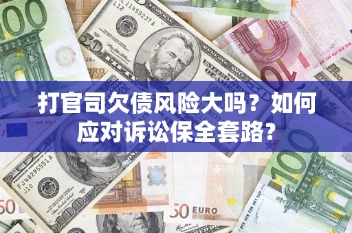 北京打官司欠债风险大吗？如何应对诉讼保全套路？